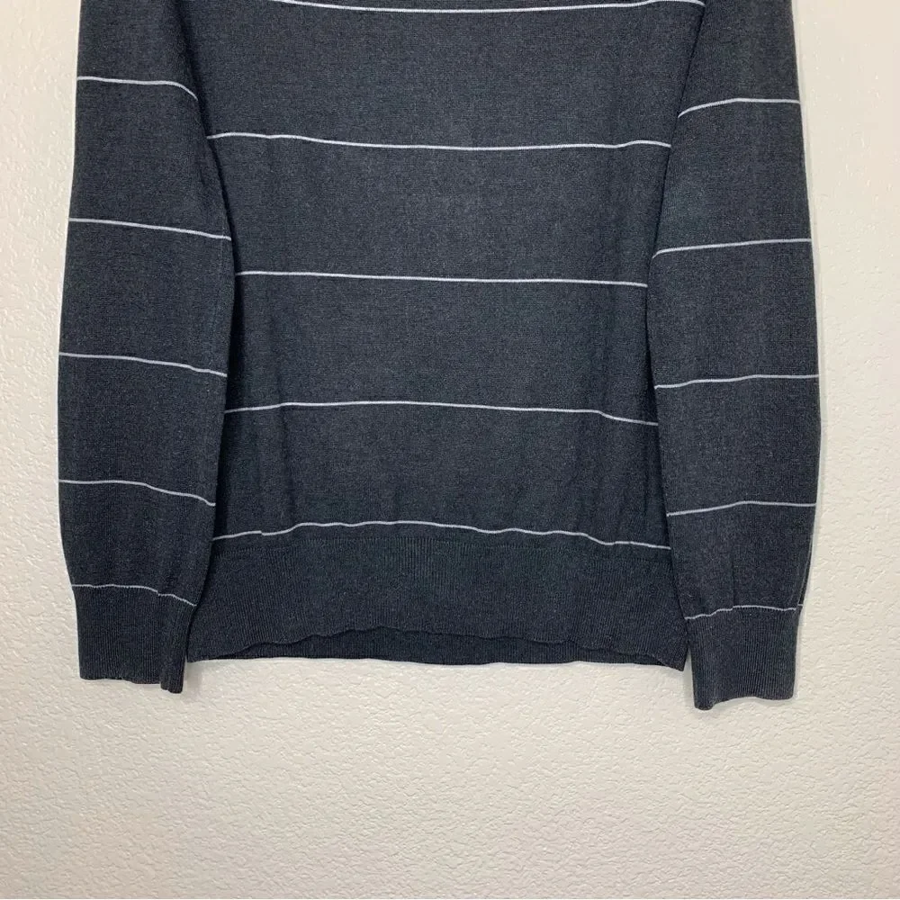 Banana Republic Silk Cashmere Blend Men’s V-neck Pullover Sweater, Sz Large